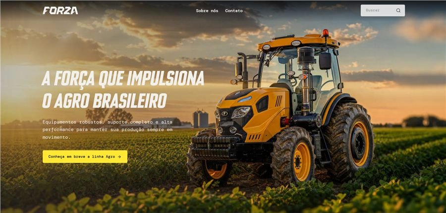 Print do site Forza BR